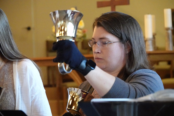 The #handbells were ringing today at #schweitzerchurch! See what else is happening this week: mailchi.mp/a50f0f492752/s…