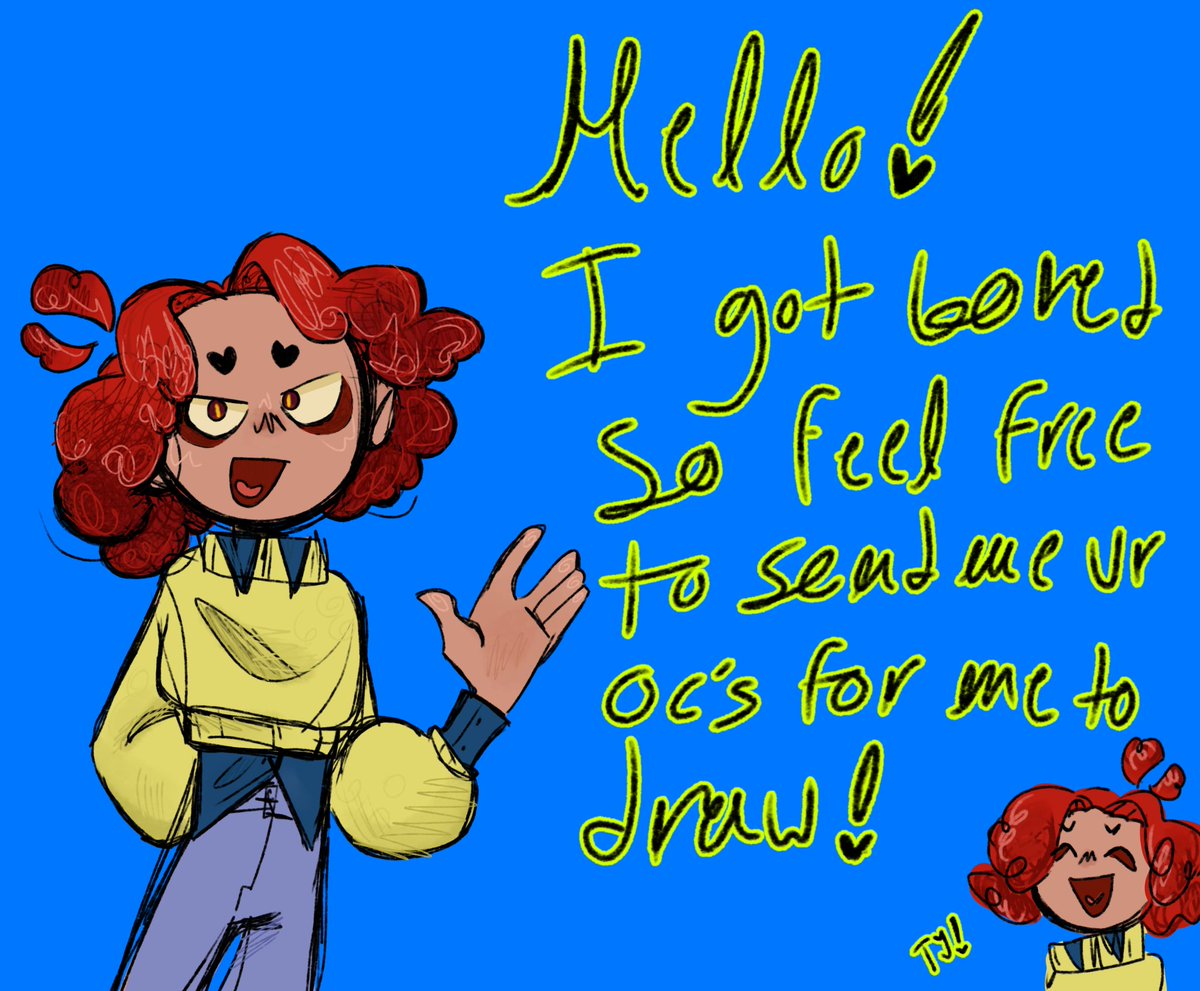 _Sinkoh's tweet photo. HI UHHH SEND ME OC'S, I WANNA DRAW EM' 🫵🙂 https://t.co/jInLMMggbo
