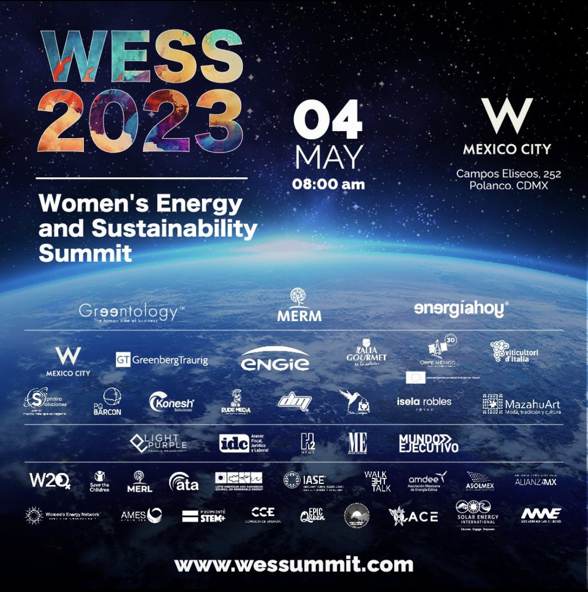 WEN_MEXICO's tweet photo. Les presentamos nuestra alianza estratégica con #WESS para su primera edicion 2023. Aún puedes registrarte en https://t.co/tpB0qbt3D2
Desde #WEN seguiremos impulsando iniciativas que promuevan la inclusión y equidad en el sector. ¡Nos vemos pronto en #WESS2023 🌎🌱! https://t.co/HLlv0HgWxM