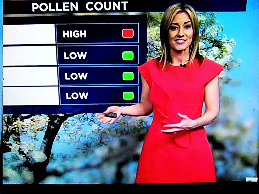 JulieRosePerk's tweet photo. Very Hot &amp; Very Sexy Weather Anchor Ladies Amelia In Light Blue &amp; Kristen In Cool Pink From Last Night! Both Looking Very Great This Week! @Amelia8WX @kvandykewx 👗👗👗👗🔵🔵⭕️⭕️ (Very Sexy) https://t.co/YgY9gnd3m4