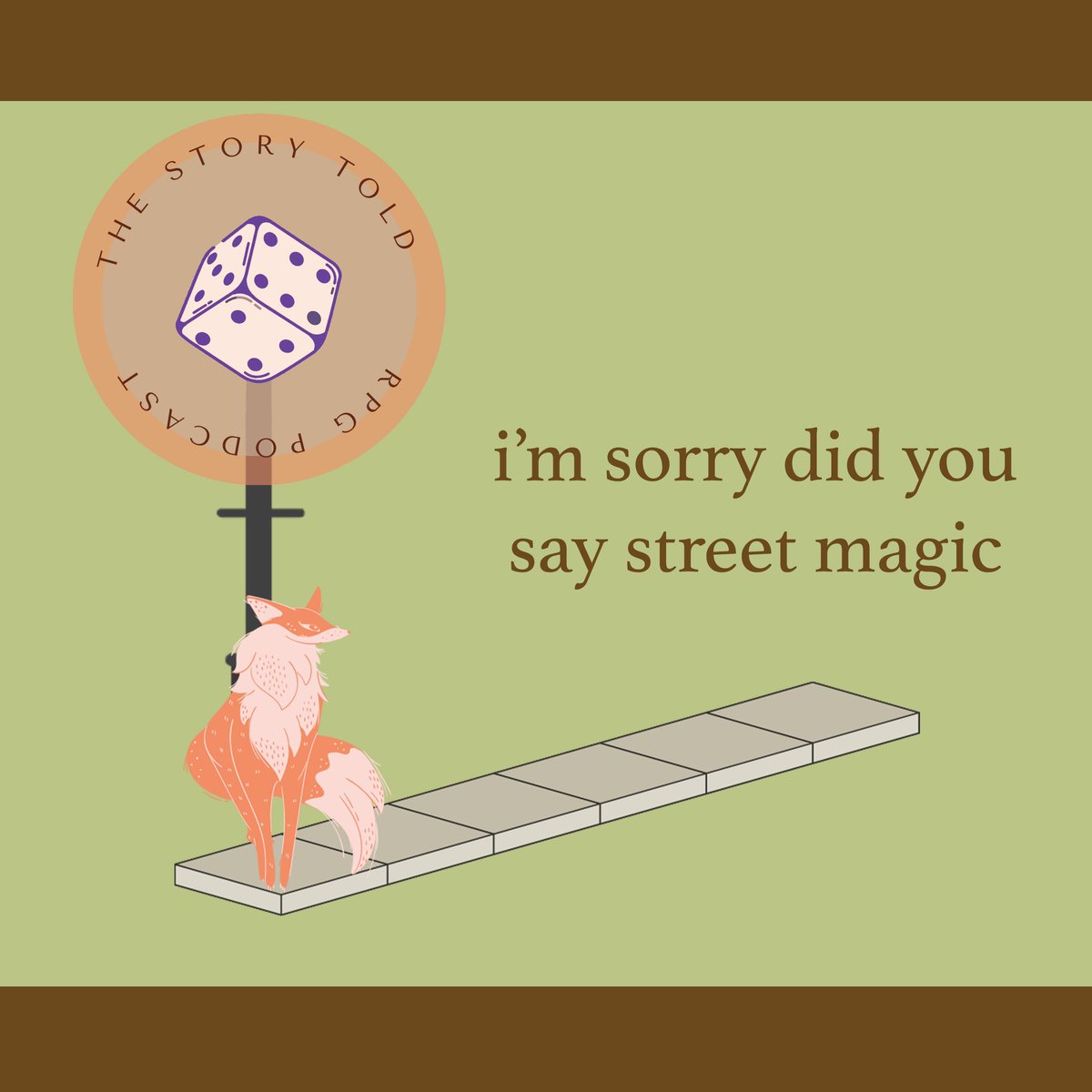 Logan and Griffin sit down once again, this time to discuss a beautiful game inspired by Microscope called I’m Sorry Did You Say Street Magic.

#LetsPlayAGame #OurStoryTold #Rpg #ttrpg #Dice #gaming #StreetMagic 

thestorytold.foolsmoon.ca/episode-124-im…