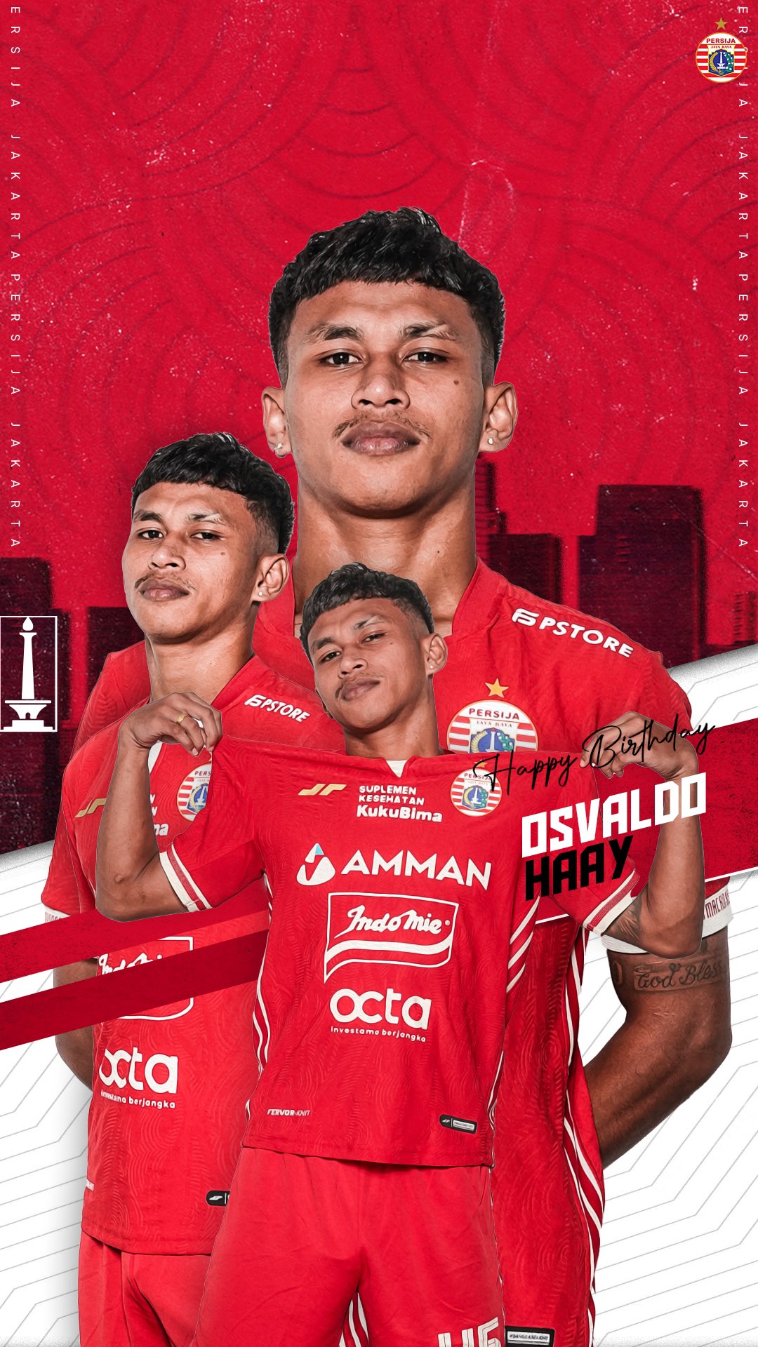 Happy birthday Kaka Valdo  Jaya raya, sukses, dan sehat selalu      