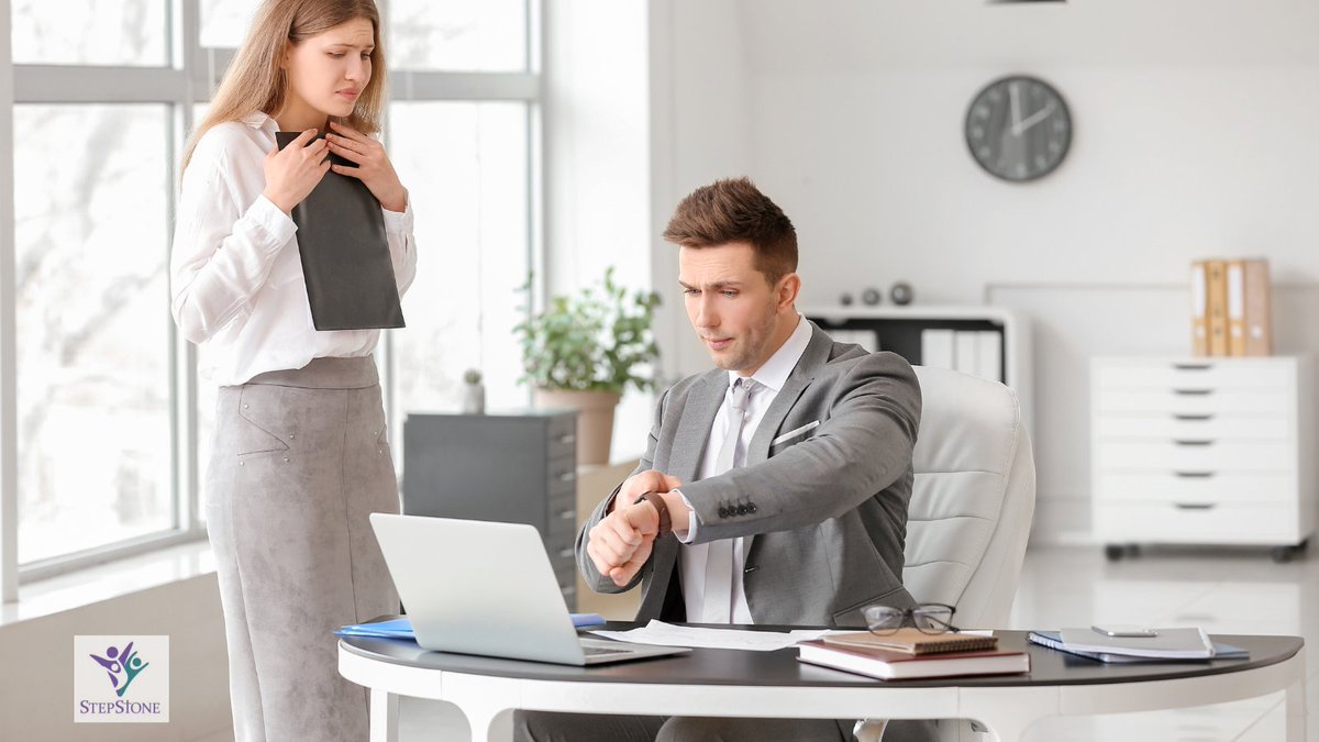 StepstoneK's tweet image. Per "Ending Gender-Based Violence in The World of Work in The United States,” 30%-53% of employed victims of intimate partner violence lose their jobs at least in part to domestic violence.
Is your coworker experiencing Intimate Partner Violence? Share stepstoneks.org .