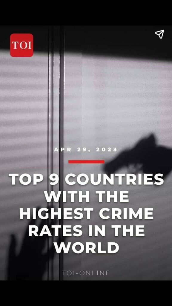 TOP 9 countries with the highest crime rate in the world #crimerate #history #facts #nigeria instagr.am/reel/CrrX-Z1OW…