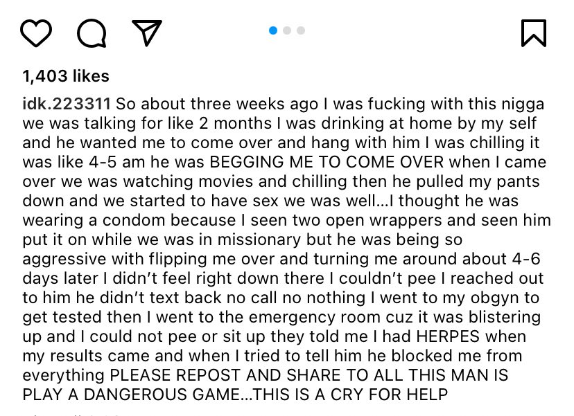 randombitch225's tweet photo. omgg this is so sad , this why I can’t talk to no nigga over the internet, I have to see you in person before we do anything https://t.co/k3ZqrFxs4U