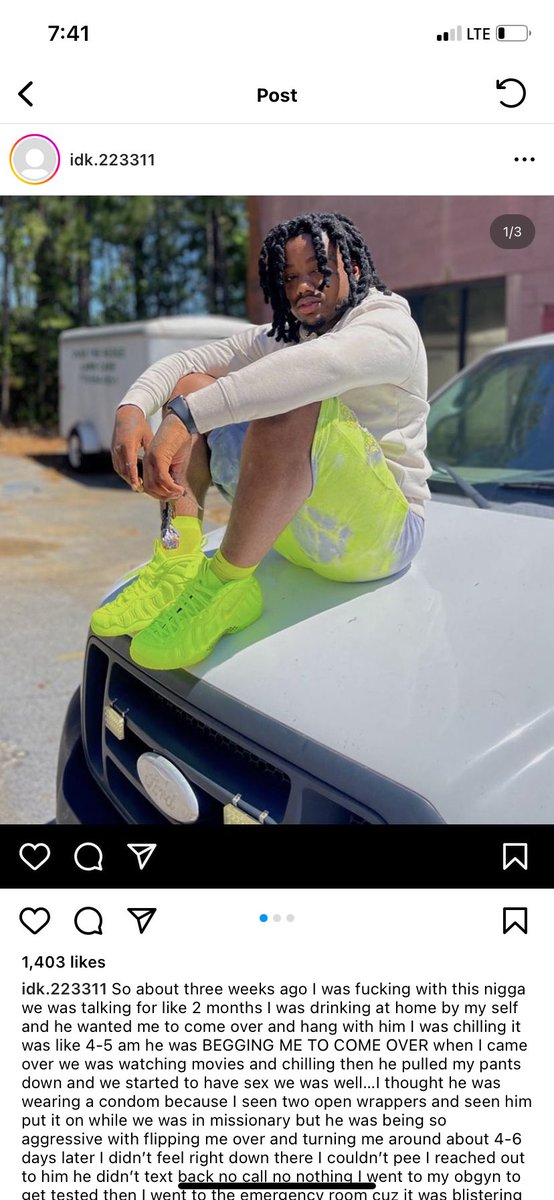 randombitch225's tweet photo. omgg this is so sad , this why I can’t talk to no nigga over the internet, I have to see you in person before we do anything https://t.co/k3ZqrFxs4U