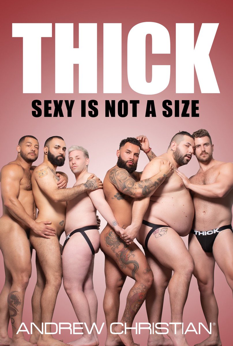 THICK is coming in a few days at AndrewChristian.com

#bodypositivitymovement #inclusivity