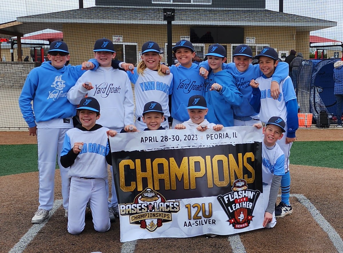 YardGoats2's tweet photo. 12U Yard Goats battled the elements to take the Silver Division Championship. 🐐 @PlayJPSports https://t.co/miRtD03WI9