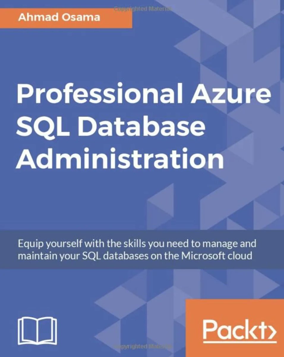 gp_pulipaka's tweet image. #AzureSQLDatabase Administration! #BigData #Analytics #DataScience #AI #MachineLearning #IoT #IIoT #Python #RStats #TensorFlow #Java #JavaScript #ReactJS #GoLang #CloudComputing #Serverless #DataScientist #Linux #Books #Programming #Coding #100DaysofCode
geni.us/AzureSQLDB