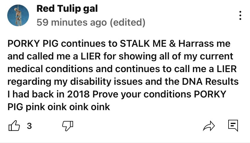 noodle_mash's tweet photo. Still going strong. @TeamYouTube  she is out of control. I appreciate you all looking into this channel and all the hate https://t.co/cNlabYbJoG https://t.co/r5D2jWtnGE