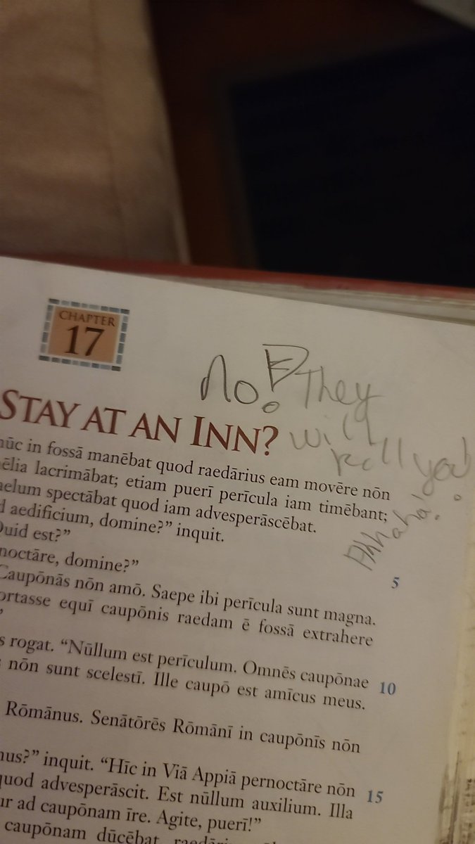sea_shell's tweet photo. I had some thoughts about the family in my high school Latin book. @mstiefvater I'm sure Ronan felt similar. https://t.co/MF51G13jqp