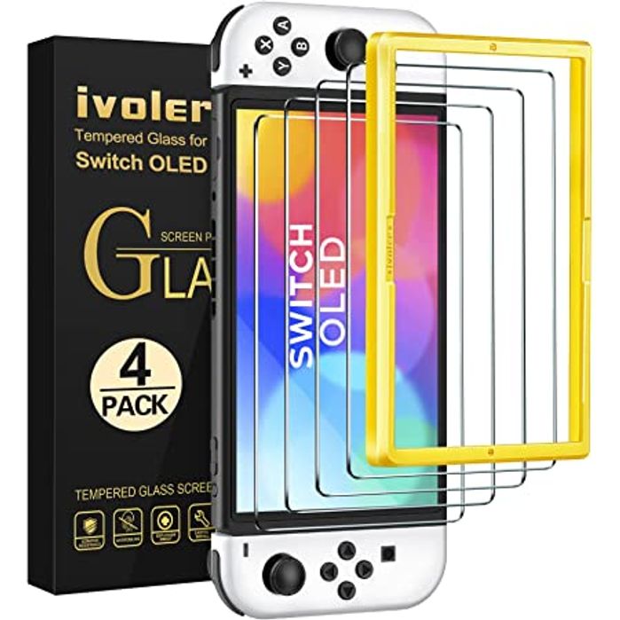 DealDropper's tweet image. ivoler  Tempered Glass Screen Protector Designed for Nintendo Switch OLED Model 2021 with  Transparent HD Clear Screen Protector for Nintendo Switch OLED 7''
Price: $8.59

amazon.com/Tempered-Prote… #4Pack #ivoler #ivolerTempered #ivolerTemperedGlass