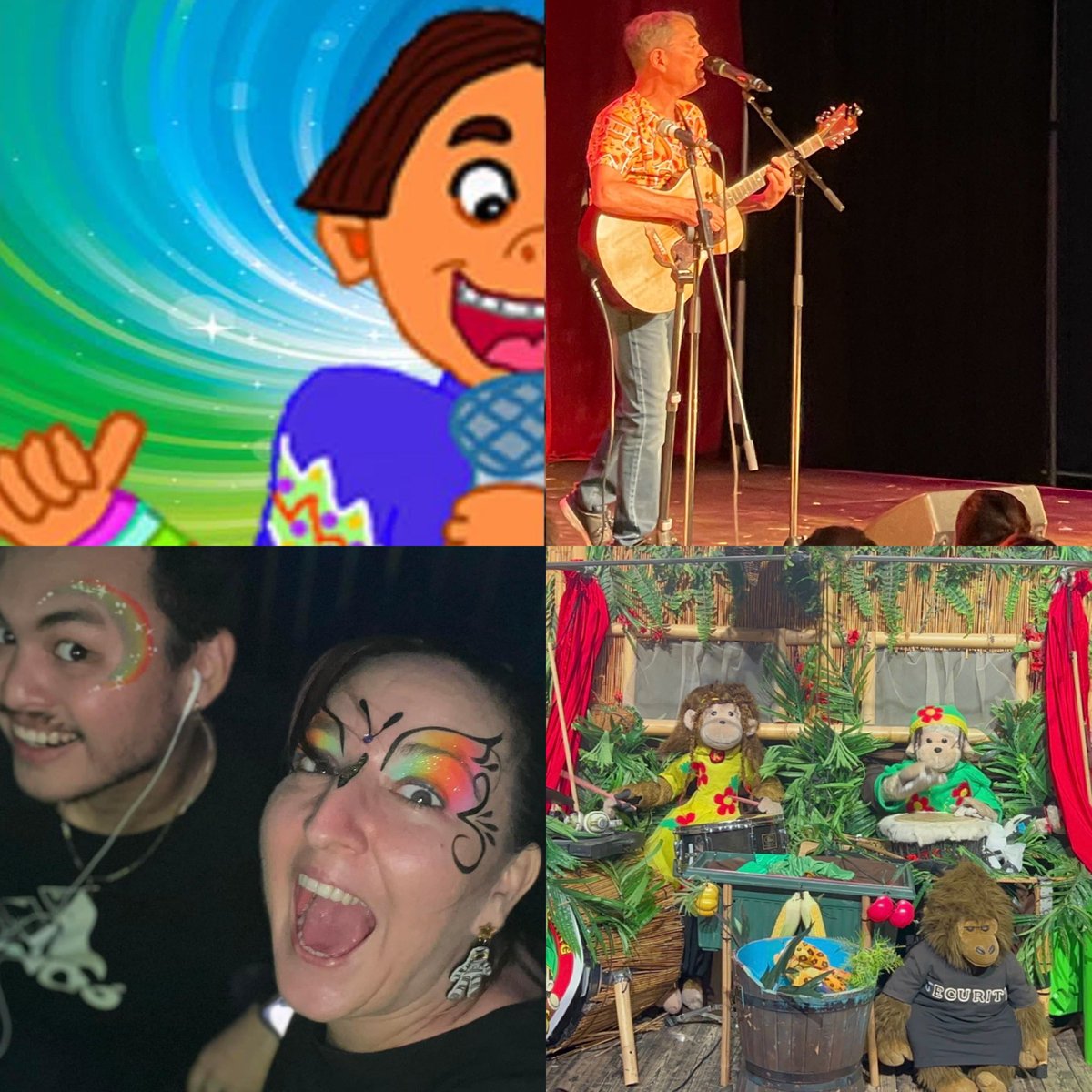 imjosephjnr's tweet photo. #JosephJnr have special friend & friends of mine @petercombe , @drummingmonkeys and @hypertheclown
#friend #specialfriend #petercombe #friends #amazingdrummingmonkeys #hypertheclown #stacieashlet https://t.co/GL07z5qrez
