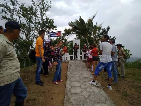 #ANAPArtemisa En la mañana de hoy se rememora en el monumento nacional de Cacarajícara la historia local.
#BahíaHonda
#HistoriaLocal
#VamosPorMás
#PCCCuba
#ALaPatriaManosYCorazón @DiazCanelB @RafaelAnap @DrRobertoMOjeda @SarduyYamila