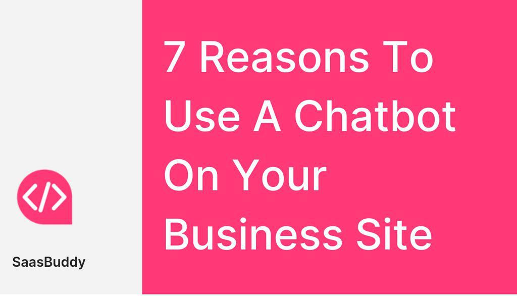 SaasBuddy's tweet photo. The use of chatbots on business websites is growing in popularity as companies strive to deliver an optimal user experience and improve their customer service.

Read more 👉 https://t.co/oxzIPNJoM3

#OptimalUserExperience #BusinessWebsites #CustomerService #TodaySDigitalWorld https://t.co/LL6c8f9xiD