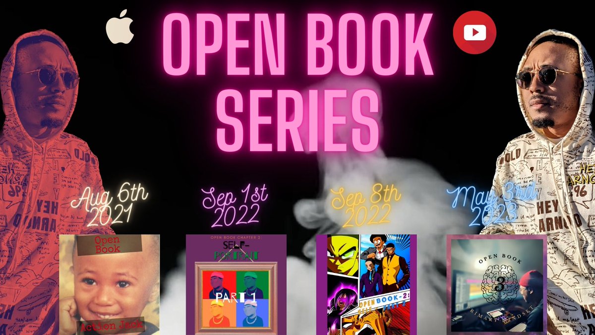 Action_Jack8's tweet photo. May 3rd will be the final album to the open book series! Thanks to everyone that supported any of my music! Looking forward to the next chapter! #openbook #actionjack #musicgroundz https://t.co/OnlJUMB7w6