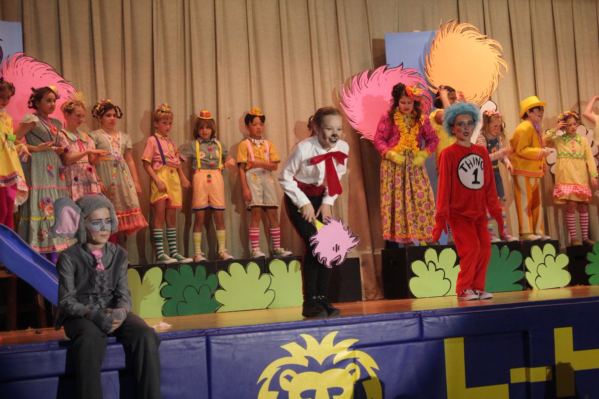 LHLionLeader's tweet photo. Oh the places you’ll go when you come to L-H!  Always remember… “A person’s a person no matter how small!”  Bravo L-H students: ‘Suessical 2023’ 🎭 https://t.co/b9134h6G07