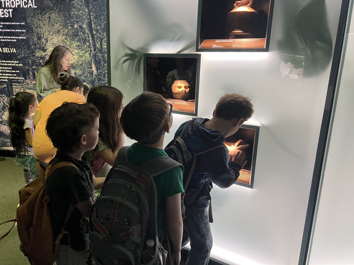 ELangsdorff's tweet photo. Thanks to the #culturalartspassport 2nd grade was able to explore the art and culture of the ancient Maya. @LASchoolsEast @LAUSD_Achieve @casciencecenter https://t.co/F6BC7CObu5