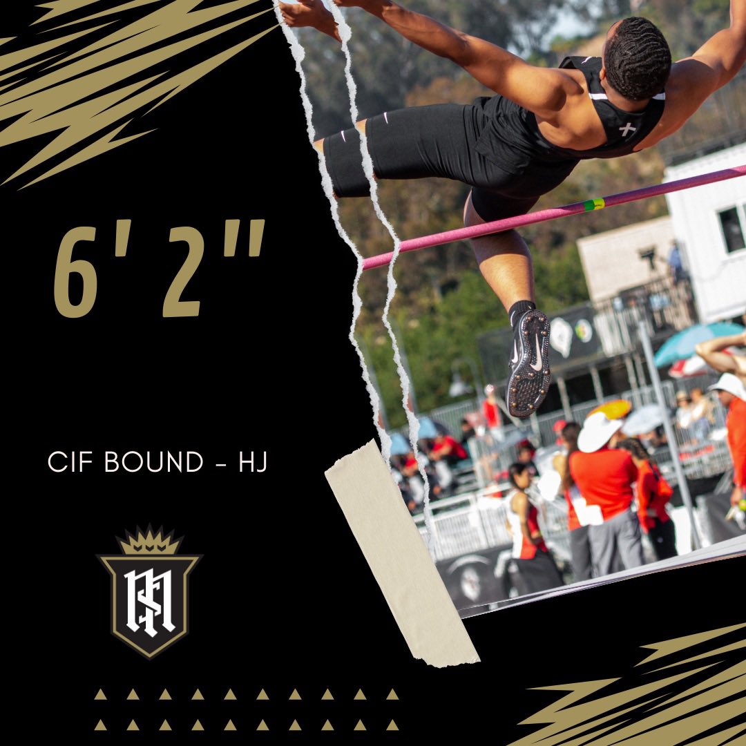 Placed 3rd in Trinity League Finals and heading to CIF for high jump!Thank you to my fantastic coaches &amp; teammates for an awesome senior T/F season!
<a href="/Servite_XC_TF/">Servite XC | TF</a>
@serviteathletics
<a href="/brandoncthomas3/">brandoncthomas</a>
<a href="/armond_g/">Armond</a>
<a href="/LTizle/">Latario Rachal</a>
<a href="/ServiteFootball/">Servite Football</a>
@MilesplitCA
<a href="/PrepCalTrack/">Rich Gonzalez</a>
<a href="/FinishedResults/">Finished Results</a>