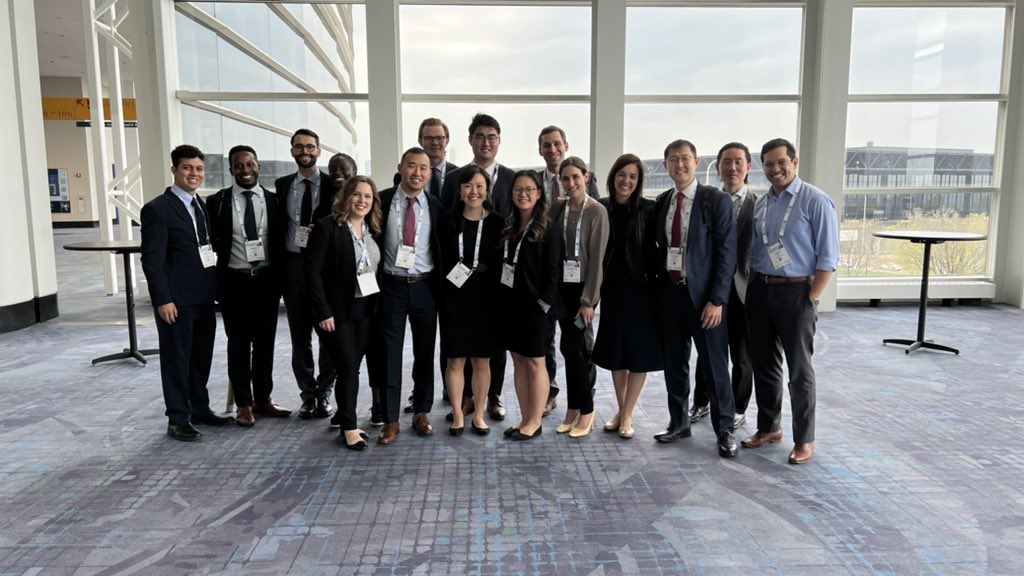 The fam at #AUA23 … especially proud of all of our resident and medical student contributions.
