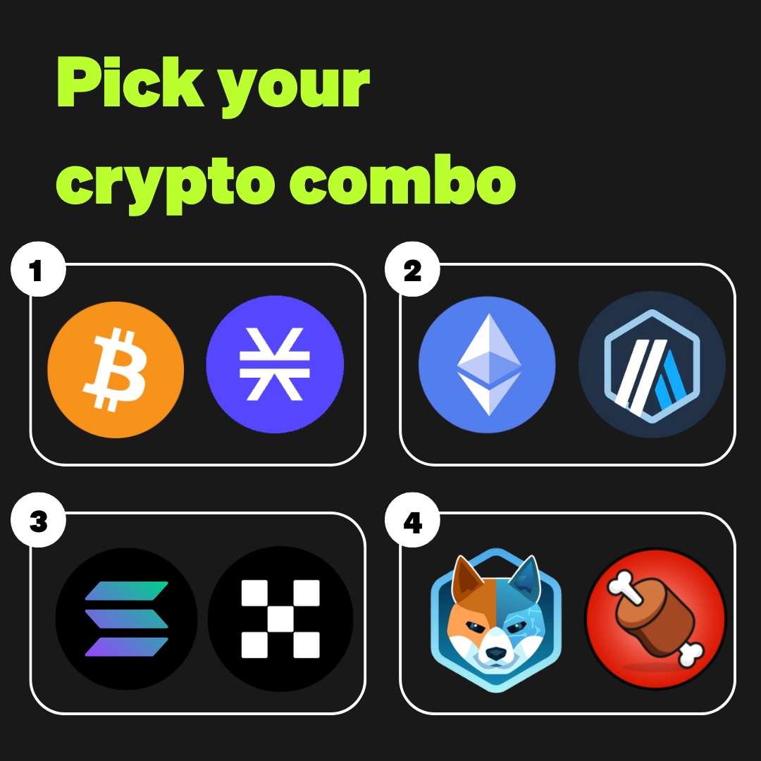 🤔 Push comes to shove… which pair are you choosing? 1️⃣, 2️⃣, 3️⃣, or 4️⃣? 👇