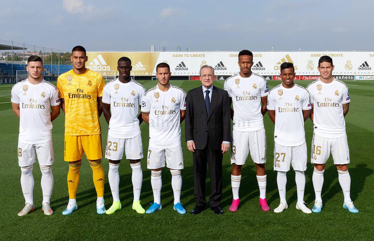 RealBrasil_BR's tweet photo. A janela de transferências do Real Madrid depois de ficar sem troféus na temporada 2018-19. https://t.co/f26vppexIq