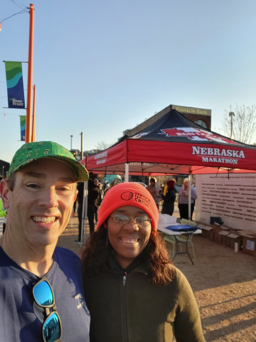 Steven Ericson (@stevenonthemove) on Twitter photo A2: I mostly run solo, but do enjoy running with friends. I, especially, enjoy meeting friends from here like <a href="/Seabrahamsons/">Sarah Abrahamson</a>, when we ran the Nebraska Half Marathon in Omaha last weekend. #RunChat A2: I mostly run solo, but do enjoy running with friends. I, especially, enjoy meeting friends from here like <a href="/Seabrahamsons/">Sarah Abrahamson</a>, when we ran the Nebraska Half Marathon in Omaha last weekend. #RunChat