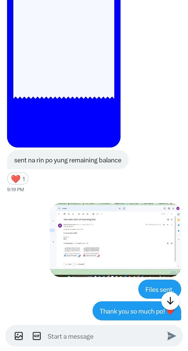 commsbymarin's tweet photo. Client: New

➣ Task: Essay about Marketing Mix's Promotion 
     ⤿ Price: 180

✄ ─────────────

⎙: #MarinTransparency 
⎙: @commsnimarin ; #commstwt
➲ Date of Transaction: [ 04/21/23 ]
⇢ ˗ˏˋ LF CLIENT https://t.co/v6ZrFxn8Uv