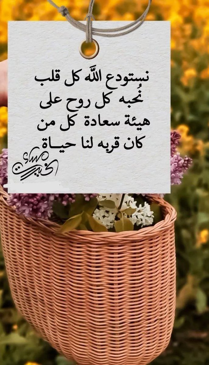 سلام لكل إنسان يجعل الحياة أجمل بكلماته
    وأفعاله الصغيرة و بمبادراته الدائمة للخير .. 
    فهناك بعض القلوب إذا ملكتك ملأتك ،،، 
   وإذا آوتك دواتك ،،، وإذا أحبتك أحيتك .. 💗