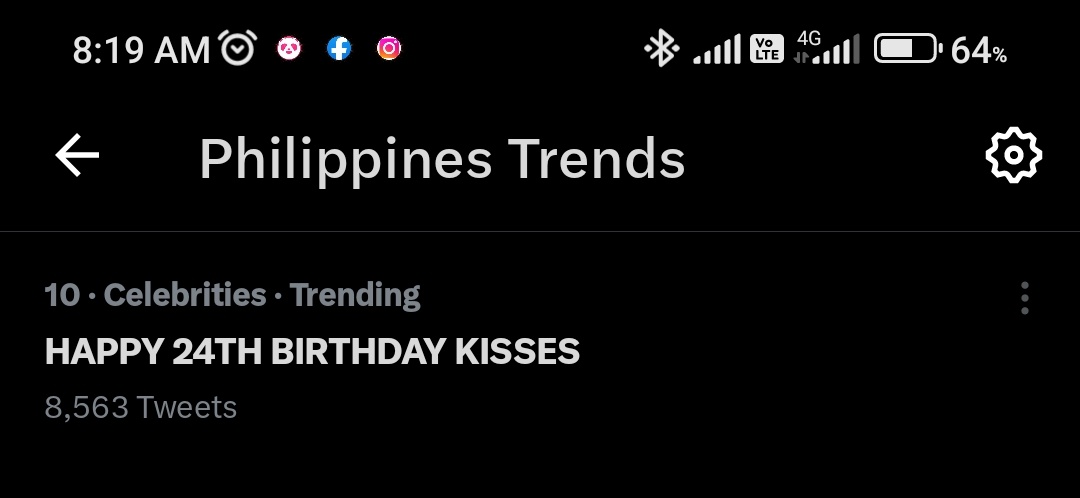 Mahaba pa araw. Kaya natin itaas ito!

<a href="/KissesDelavin/">Kisses Delavin</a>

HAPPY 24TH BIRTHDAY KISSES
#KissesDelavin