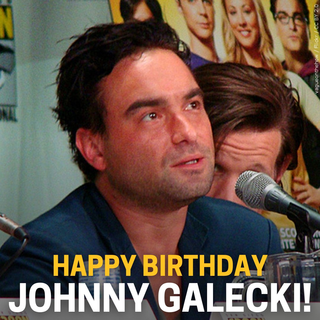 Happy Birthday Johnny Galecki! 