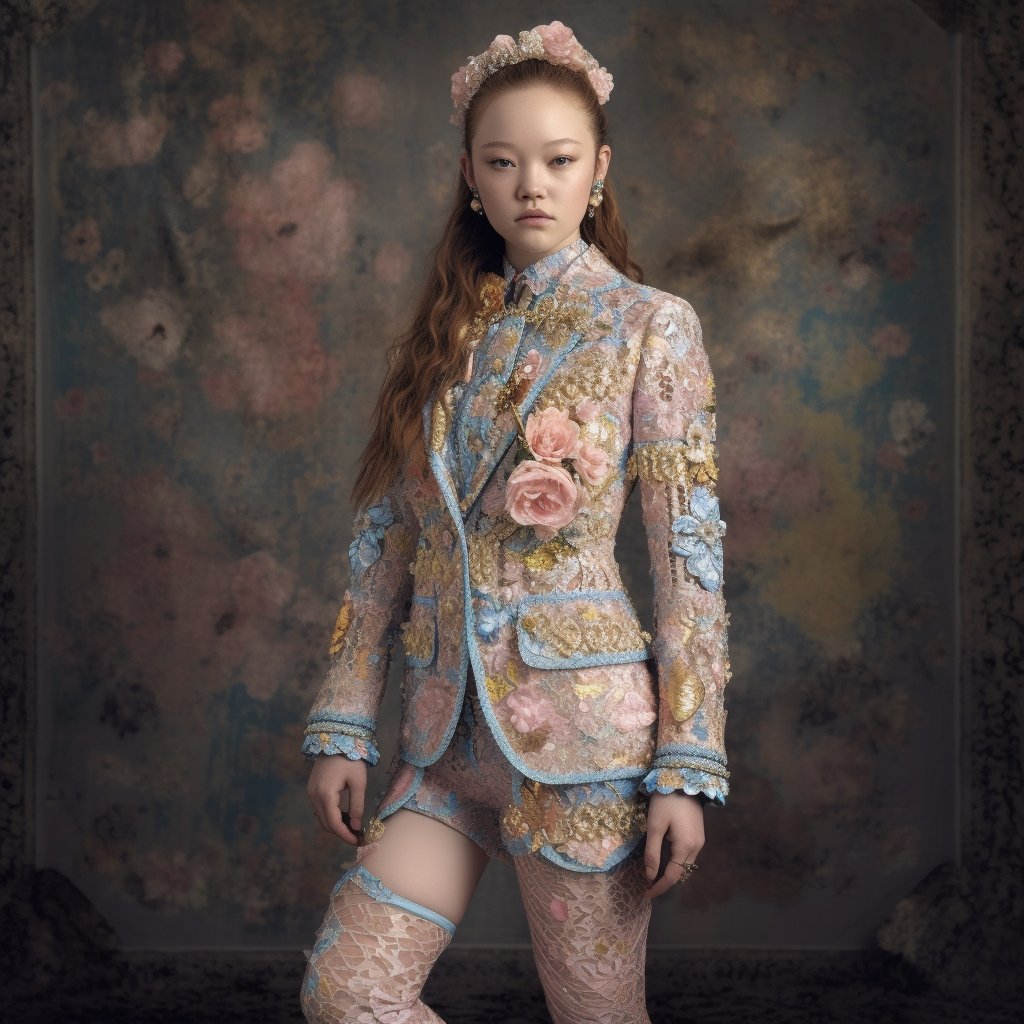 fatimatravassos's tweet photo. Meta Gala tomorrow! The perfect time to showcase fashion inspired by this Spring season.
#aidesign #aifashion #fashion #MetGala @FashionAI_ https://t.co/9lagUsNwJm