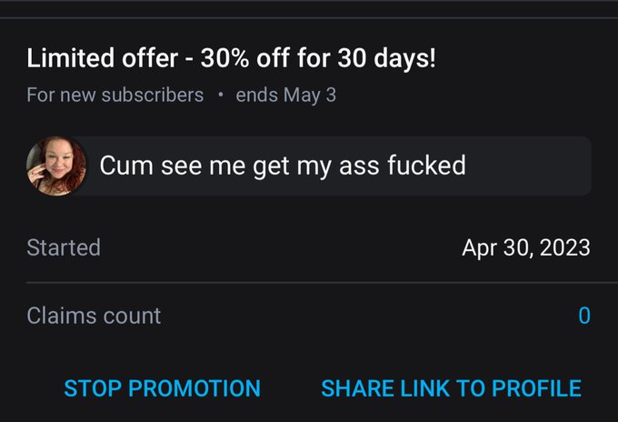 30%off my OF through May 3rd - ℂ𝕠𝕞𝕖 𝕊𝕖𝕖 𝕄𝕖 𝔾𝕖𝕥 𝕄𝕪 𝔸𝕤𝕤 𝔽𝕦𝕔𝕜𝕖𝕕 𝕚𝕟 𝟙𝟘 𝔼𝕩𝕔𝕝𝕦𝕤𝕚𝕧𝕖 𝕧𝕚𝕕𝕖𝕠𝕤 𝕨/@NeednAtasteofU