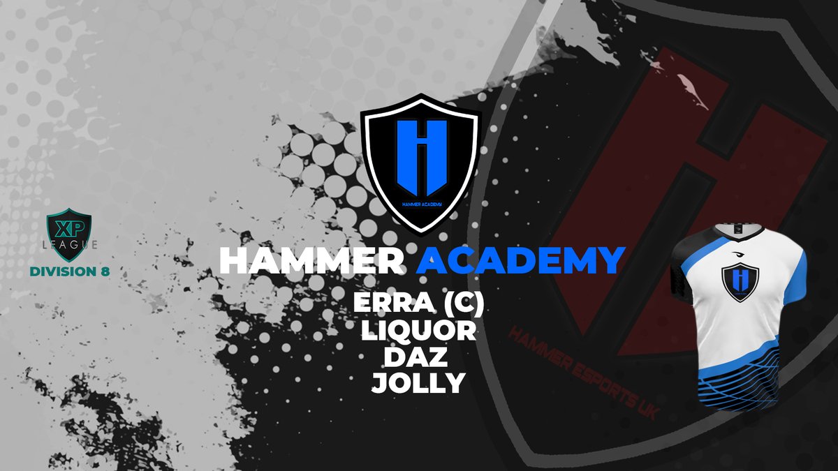 HammerGamingUK's tweet photo. Welcome Hammer Academy!
@AE_Erra_ (c)
@_The_Daz_
@Matt_Liquor
Jolly
Div 8 @XP_Europe
#HAMMERUP https://t.co/M7wtrqmK7a
