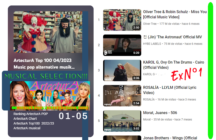 ARTECTURAMUSICA's tweet photo. #Ranking #musical #pop 4/2023 DEL 1 AL 20 #երաժշտություն #musiqi #সঙ্গীত #តន្ត្រី #ಸಂಗೀತ #音乐 #音樂 #සංගීතය #음악 #მუსიკა #સંગીત #संगीत #music #音楽 #музыка #ດົນຕີ #സംഗീതം #संगीत #хөгжим #संगीत #เพลง #இசை #мусиқӣ #సంగీతం #müzik #موسیقی #musiqa #ArtecturA https://t.co/uxFnTSJroK