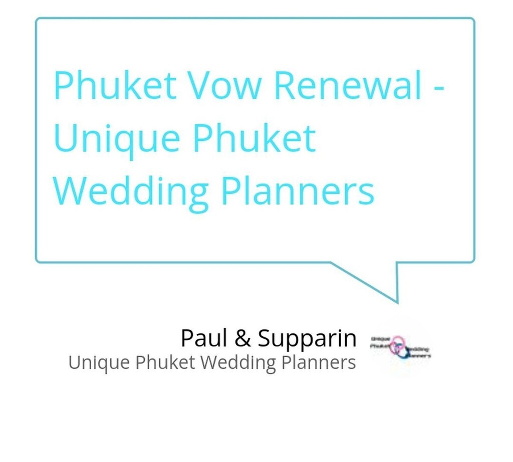 UniquePhuket's tweet image. If you are looking for a Wedding Planner, either to get Married or renew your wedding vows with a Wedding Vow Renewal Ceremony,  in Phuket or in Thailand, please do not hesitate to contact us.

Read more 👉 lttr.ai/ABK2P

#Uniquephuket #Weddi… instagr.am/p/Crrhr21R-F-/