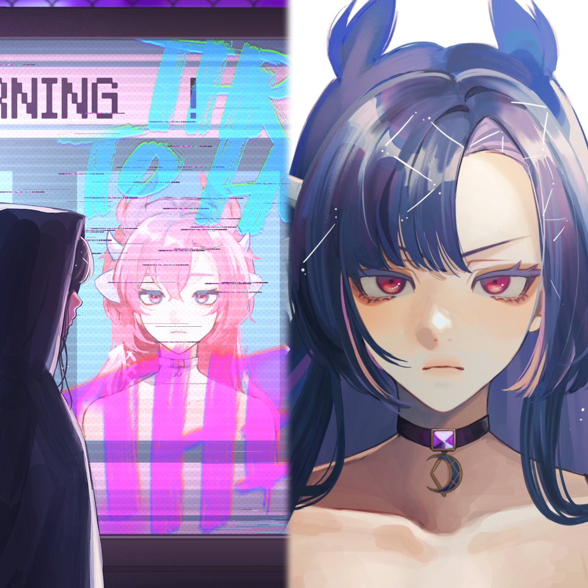 「I participated in Vienna's(  ) lore MV! 」|白竹 / Shiratakeのイラスト