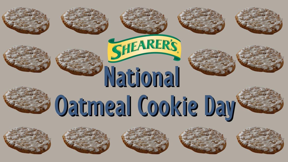 If oats are rich in vitamin B, zinc, manganese, iron, and fiber- does that make oatmeal cookies HEALTHY?? 

#cookies #oatmealcookies #oatmealcookieday #shearers #shearerscareers #celebrate #yum
