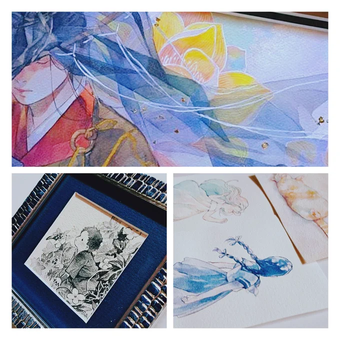 NAKOさん(@75t_nako)主催の【Les Plantes. vol3】に参加させていただきます! 植物がテーマのグループ展です🌱 額装作品2点とドローイング3点、新作アクキー4点含めグッズもあります。 会期◇2023.5.3-5.7  時間◇11:00-20:00(最終日)20時まで  よろしくお願いします! #れぷらんつvol3