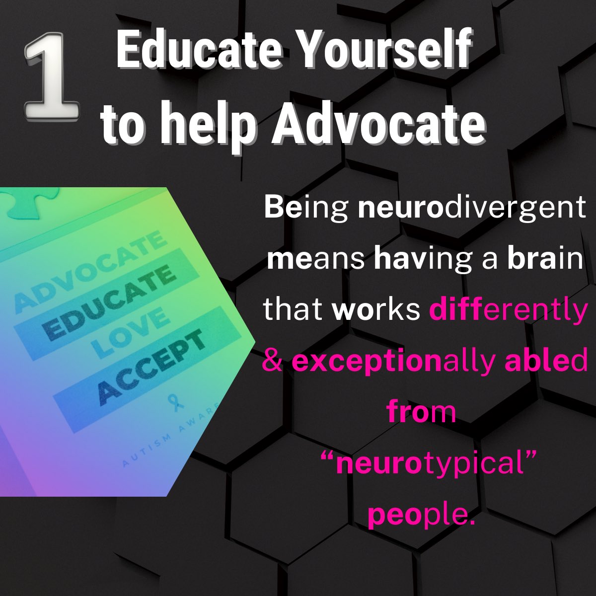 theciagent's tweet photo. As we finish up Autism Awareness Month, here are some ways that you can Catalyze awareness &amp; inclusion #opportunity #autismsupport #DEI #autismawareness #equalityanddiversity #autismintheworkplace #neurodiversityinbusiness #neurodiversity #ASD #neurodiversityatwork https://t.co/nzF3QpwKyr