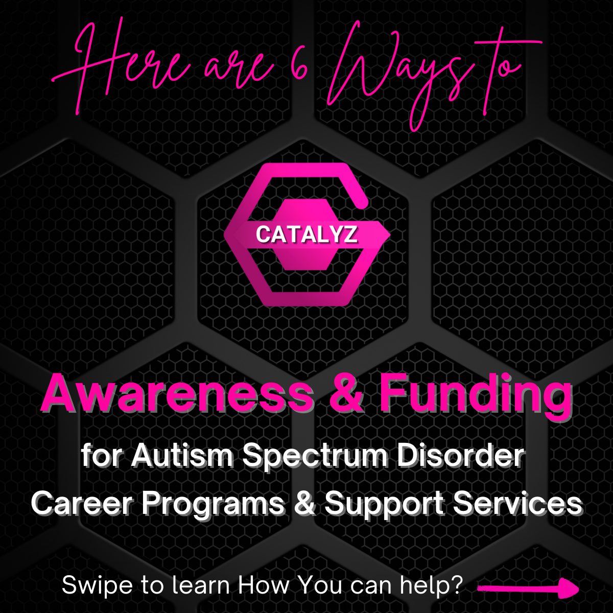 theciagent's tweet photo. As we finish up Autism Awareness Month, here are some ways that you can Catalyze awareness &amp; inclusion #opportunity #autismsupport #DEI #autismawareness #equalityanddiversity #autismintheworkplace #neurodiversityinbusiness #neurodiversity #ASD #neurodiversityatwork https://t.co/nzF3QpwKyr
