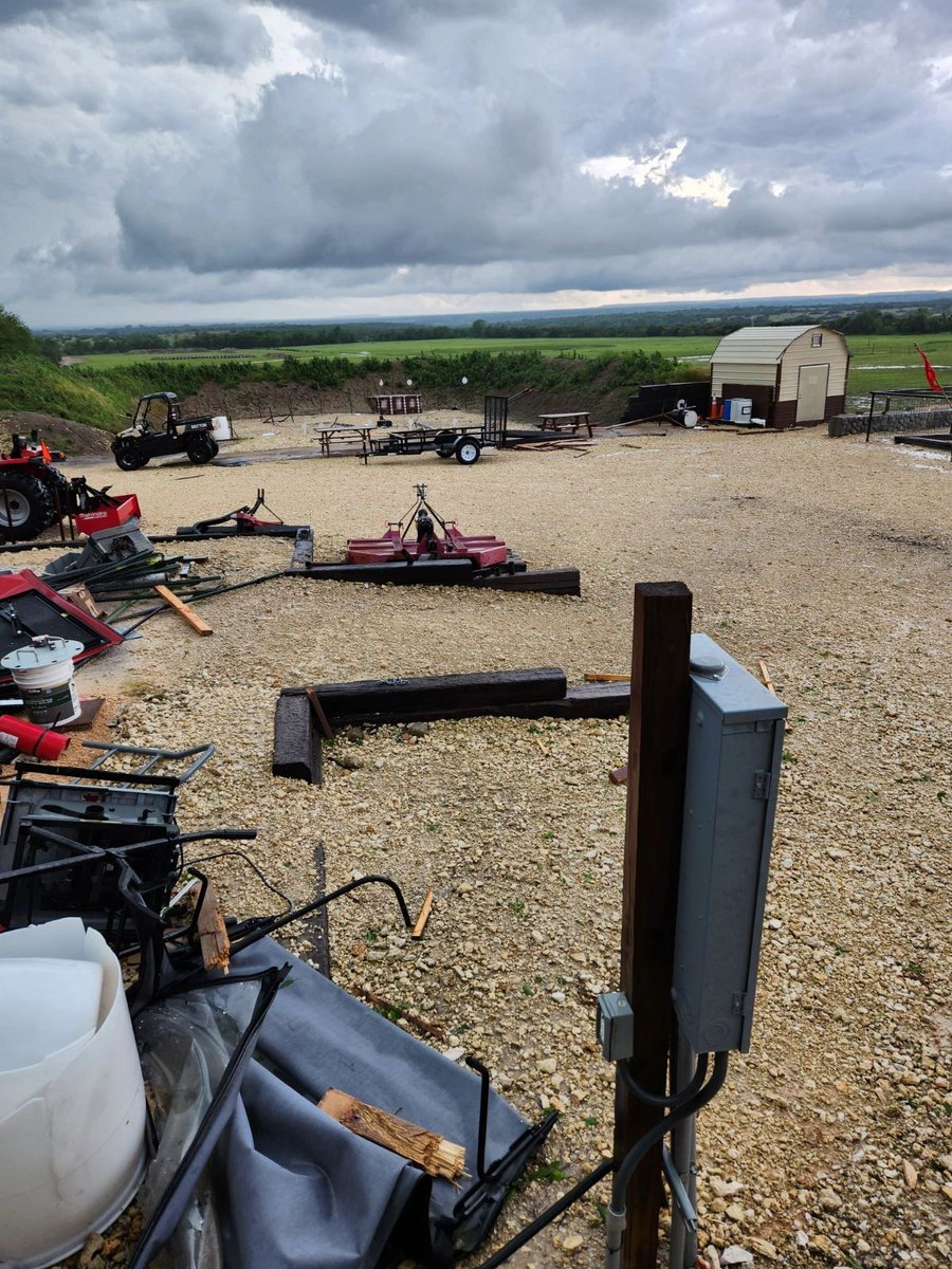 OITCsportsrange's tweet photo. We are temporarily closed due to the fact the Friday, April 28 2023 our range was hit by an F3 Tornado. 
Our range will be back up and running as fast as we can get it there. Stay tuned for updates.

https://t.co/Ji7mHRAZXn https://t.co/otIIT6LjG6