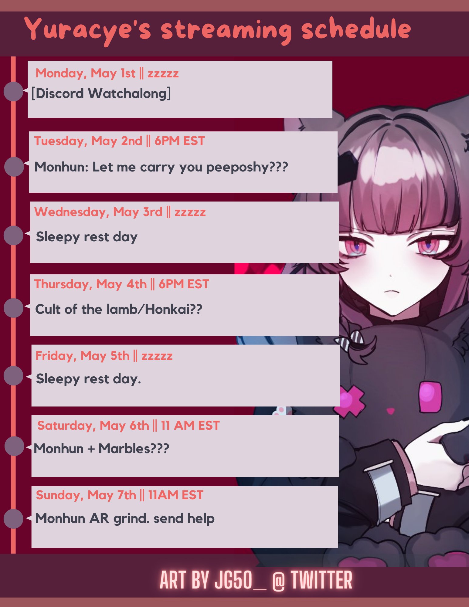 Yuracye🐈‍⬛🎀💙(Vtuber) on Twitter: 