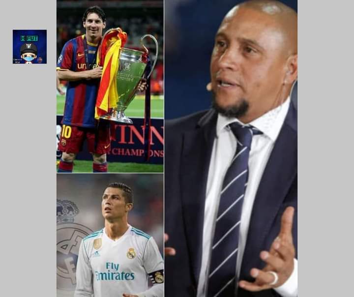 Lip_VG's tweet photo. "Cristiano ya fue a un club grande que ya estaba acostumbrado a ganar copas.
Messi hizo grande al barcelona y el madrid hizo grande a Cristiano. Ahora el barcelona sin Messi está sufriendo por ganar copas, El jugador más determinante siempre fue Leo Messi"

🎙️ ROBERTO CARLOS 🇧🇷 https://t.co/42o4PWCUjk