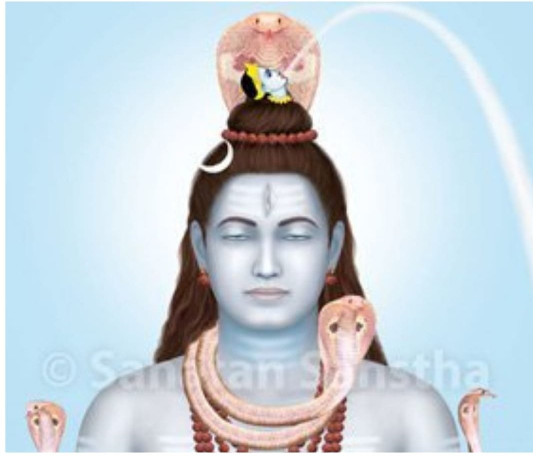 God Shiva 

The vertical eye on Shiva’s forehead and in the subtle form, just above the midpoint of the eyebrows is considered to be His Third Eye. It is also the greatest seat of extrasensory energy and has been named as Jyotirmath, Vyaspeetha etc.

sanatan.org/en/a/19_god-sh…