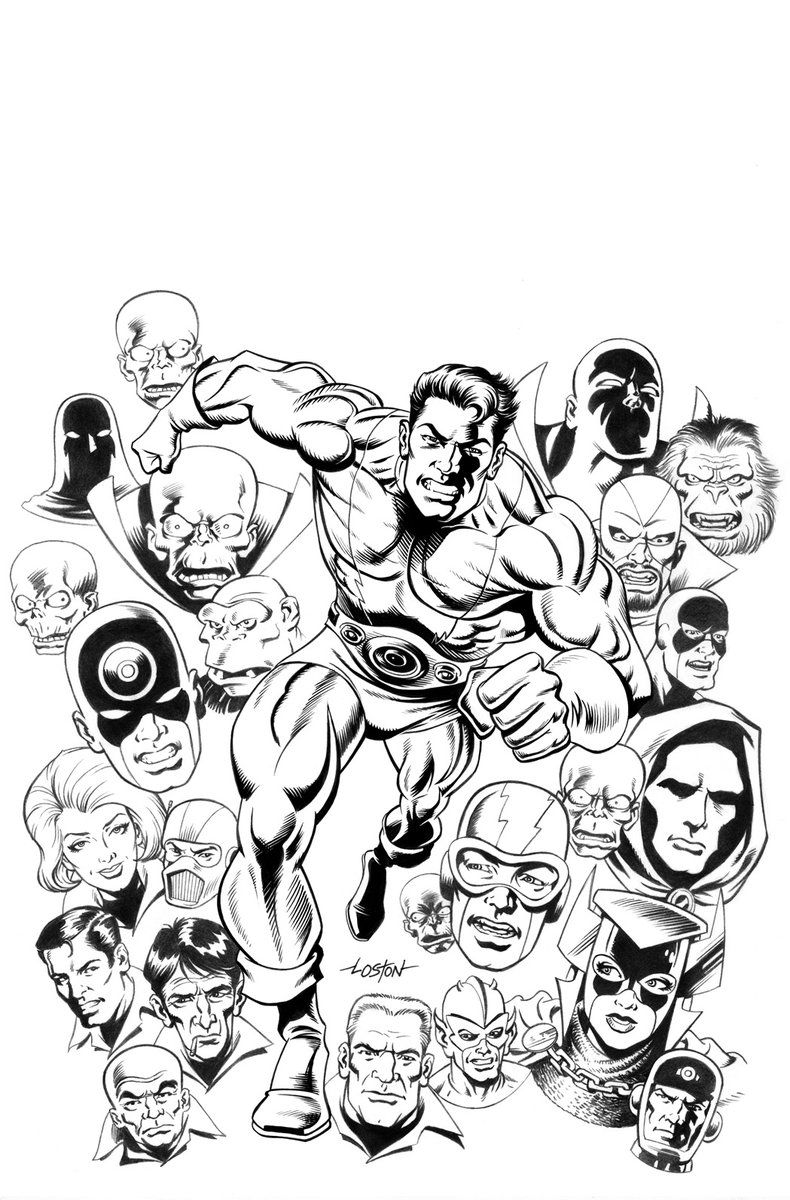 Loston_Wallace's tweet photo. #WallyWood #TowerComics #ThunderAgents #IDW #ECComics 

My THUNDER AGENTS cover, featuring Dynamo!  Color by Steve Downer!

Please Retweet, Follow, Like &amp; Comment! https://t.co/j2CWQHOReS