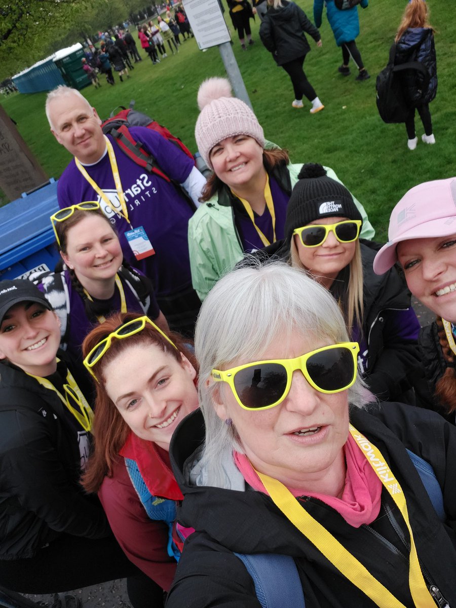 It was crazy with tartan; it was soggy and cold; it was very long; it was fun because we did it together. Kiltwalk 2023 completed and lots of money raised for Start Up Stirling 😀.
Go Team Aspire 👏