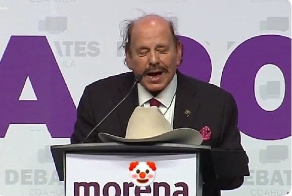 dragonasylum99's tweet photo. @PartidoMorenaMx @aguadiana No votes por don corrupto y la basura del Morenarco..   no tiene ni un pelo de honesto.. Narco satrapa...!!! https://t.co/kHDfgLEkwl