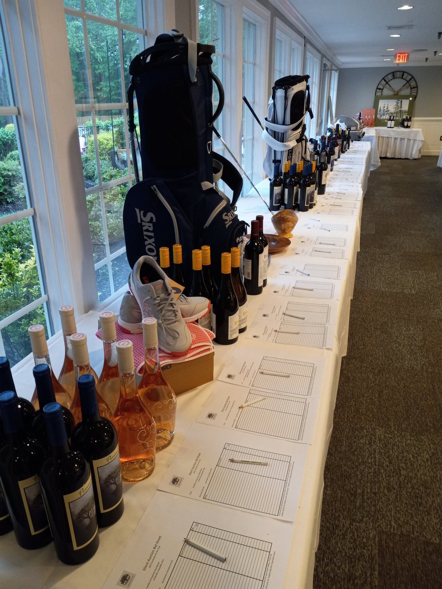 Perfect day for our annual club fundraiser <a href="/BrandermillCCVA/">Brandermill CC</a> . Rain..... what rain! Thanks awesome members, over $70,000 raised today.