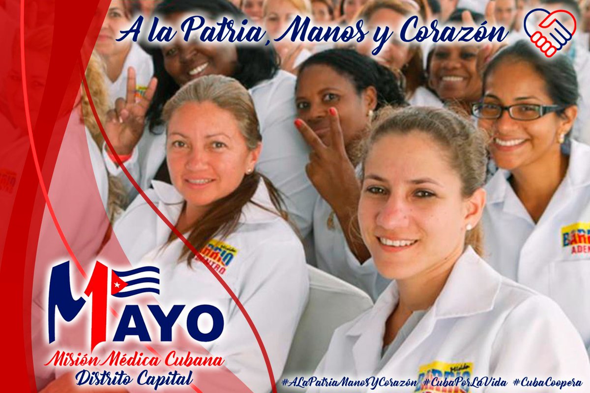 #ALaPatriaManosYCorazón
#1deMayo
#CubaPorLaVida
#CubaCoopera
#Caprprogreso
<a href="/cubacolabora/">Brigada Médica Estado Aragua</a> 
<a href="/cubacooperaven/">Brigada Médica Cubana en Venezuela</a>
<a href="/ara_cordinacion/">Brigada Coordinación Aragua</a> 
<a href="/madremaria2023/">@ASIC_MadreMaria👀👀</a>